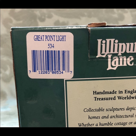 Vintage Lilliput Lane Great Point Light | American Landmarks Collection - Picture 7 of 7